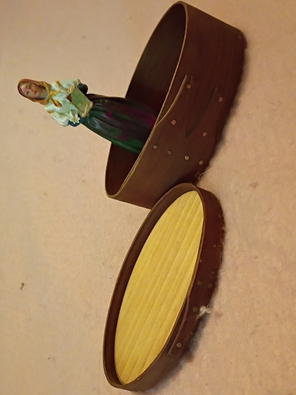 Saint Figurine And Box